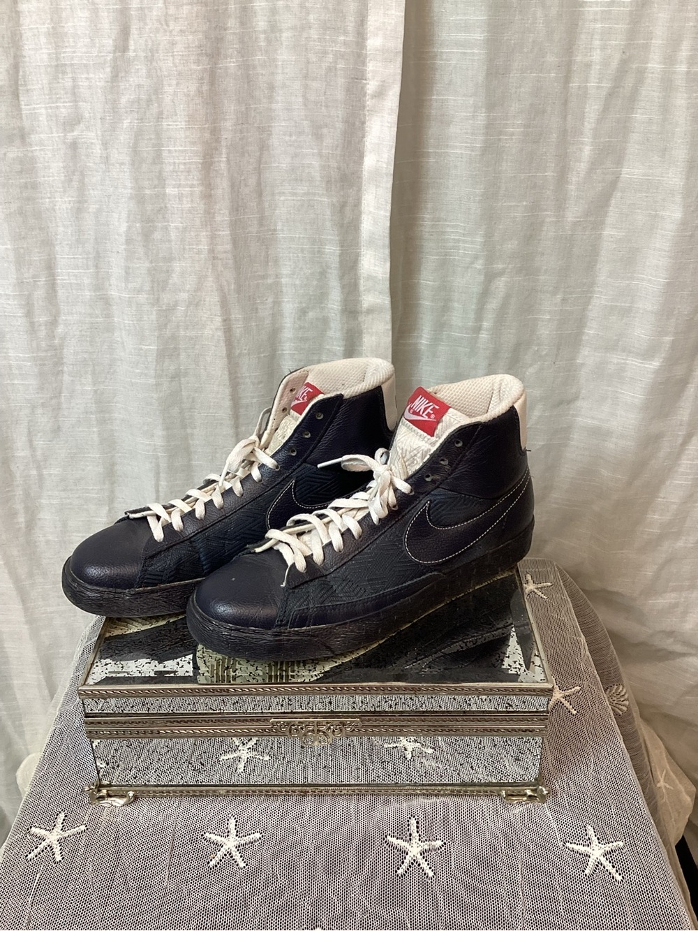 Nike Blazer High SP “Dark Obsidian”; Size: 8